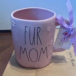 Rae Dunn FUR MOMCeramic Mug new